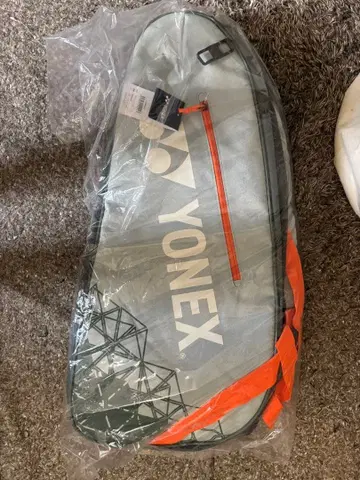 YONEX 라켓백 그레이/오렌지