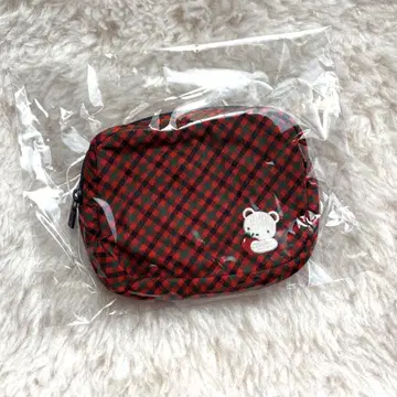 familiar 파우치 티슈 포켓 부착 빨간색