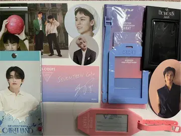 SEVENTEEN 굿즈 세트 포토 카드 등