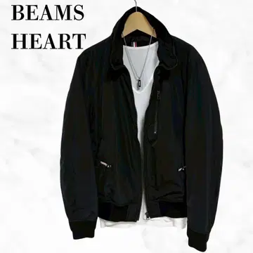 BEAMS HEART 자켓 라이트 아우터 윈드 브레이커 블랙