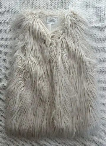 ZARA girls 퍼 베스트 164