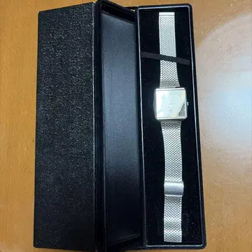 RADO 쿼츠 손목시계 실버 메쉬 밴딩