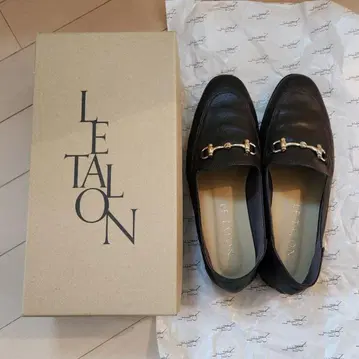 [ 3일간 사용 ] LETALON 가죽 비트 바부쉬 브라운 24.5cm