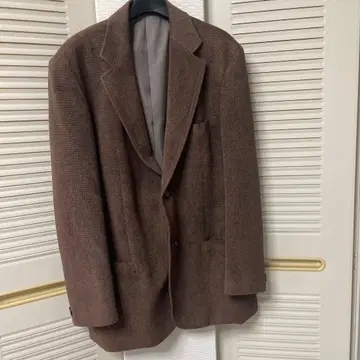 브라운 테일러드 자켓 2버튼