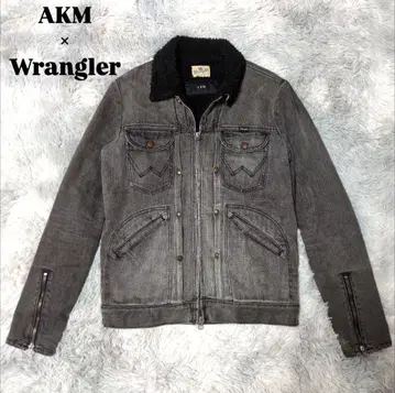 [ AKM x Wrangler ] 보아 데님 자켓 L 사이즈 안감 체크