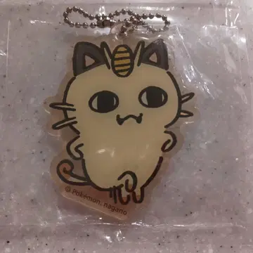 24시 포켓몬 CHU 아크릴 키링 나옹(냐스)