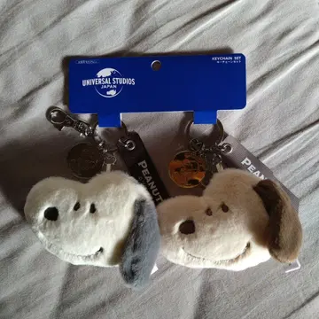 UNIVERSAL STUDIOS JAPAN 스누피 키링 세트