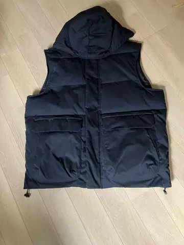 [ 미사용 ] ZARA 다운 베스트 남성용 L