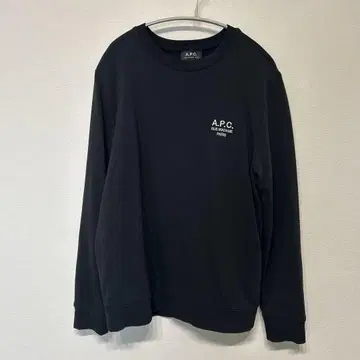 A.P.C 스웨트 셔츠 블랙 L 사이즈