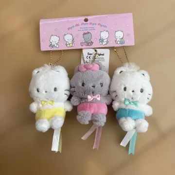 냐니뉴녜뇬 마스코트 홀더 (산리오 고양이 모임)