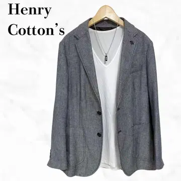 Henry cotton's 테일러드 자켓 그레이 계열 심플