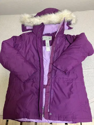 LL.Bean 퍼플 다운 자켓 M