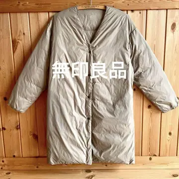 무인양품 나일론 다운 자켓 M-L