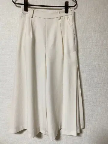 피칭 와이드 팬츠
