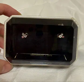 사만다 티아라 귀걸이 루비