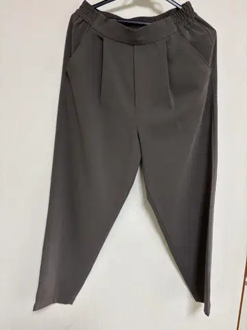 다크 그레이 와이드 팬츠 허리 65-69cm