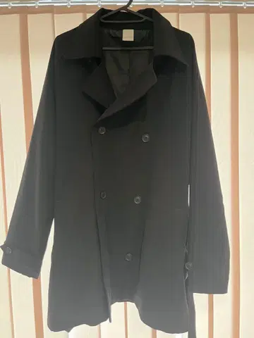 Casper John 블랙 피코트