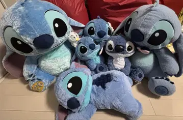 [ 묶음 판매 ] 6점 스티치 봉제 인형