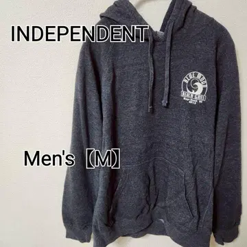 z239 [ INDEPENDENT ] 후드티 (남성용 M) 다크 그레이