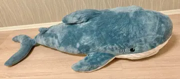 상어 고래 봉제 인형 파랑과 화이트