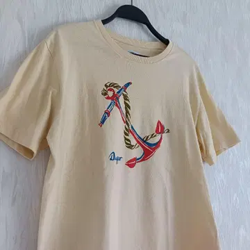 DUFFER 더 더퍼 오브 세인트 조지 반팔 T셔츠 화이트 XL 사이즈