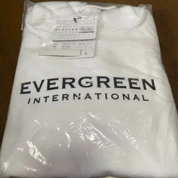 에버그린 후드티 화이트 미사용 새상품 무료배송