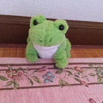 개구리 봉제 인형