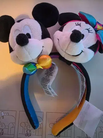 디즈니 커스텀 머리띠 캘리포니아 디즈니 한정판 70주년