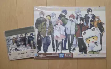 컬러풀 피치 제일복권 캠퍼스 보드 지퍼 백&스티커 세트