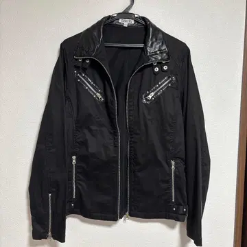 컨디션 최상 블랙 라이더 자켓 짧은 기장