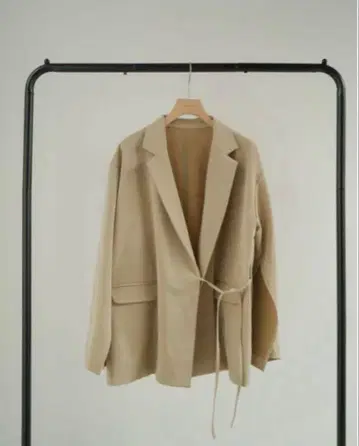 eaphi waist rope slit jacket