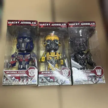 레어 FUNKO 팬 트랜스포머 단종 보빈 헤드 3개 세트
