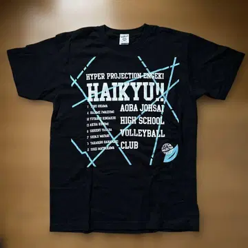 HAIKYU!! 아오바죠사이 Aoba Johsai 티셔츠 M