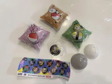 BT21*쿠션 참 & 아크릴 스티커*쿠라스시