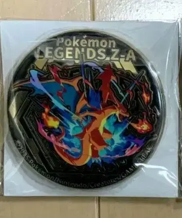 [ 한정품 ] 포켓몬 레전즈 ZA 구매 혜택 리자몽 Y 금 배지