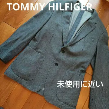 타미힐피거 테일러드 자켓 남성용 도트 네이비 TOMMYHILFIGER