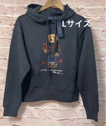 랄프 로렌 여성용 속기모 폴로베어 맨투맨 후드티 정품