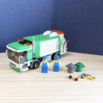 레고 시티 4432 쓰레기 수거차 청소 차량 트럭