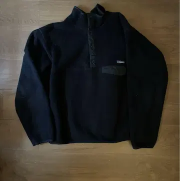 patagonia 신틸라 스냅t 올 블랙 90s 초기