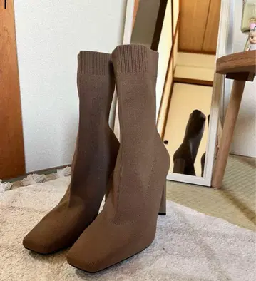 패브릭 숏부츠 ZARA 24cm