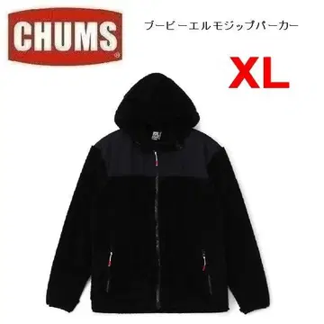참스 부비 엘모 지퍼 후드티 블랙 XL CH04-1479
