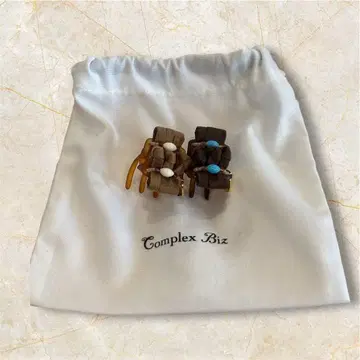 Complex Biz 헤어 클립 2개 세트