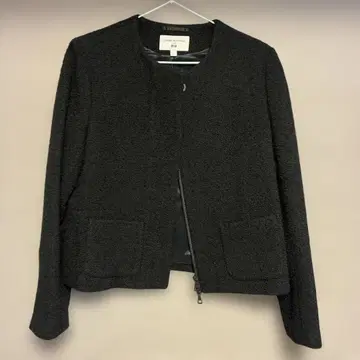 [ 새상품급 ] 유니클로 CARINE ROITFELD 콜라보 노카라 자켓