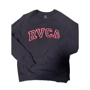 [ 오늘만 한정 판매 ] RVCA 블랙 맨투맨 BB042-009