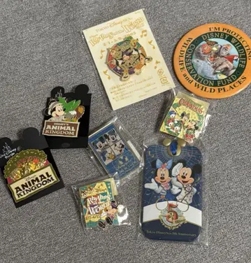 디즈니 캔뱃지 핀 배지