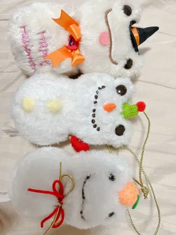 개구리 피클스 3마리 세트 봉제 인형 크리스마스 할로윈 설날