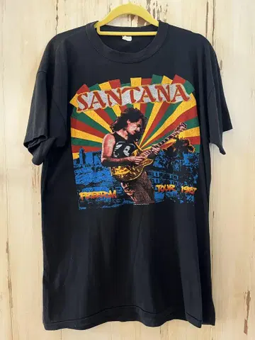 [기적의 1착] SANTANA 산타나 빈티지 T 80s