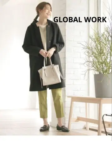 GLOBAL WORK 카로야카 스트레치 2way 코트 코트