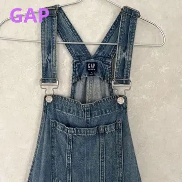 GAP 데님 오버롤 라이트 블루