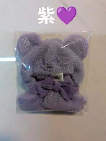 디즈니 스토어 SECRET PONCHO 보라색 시크릿 판초